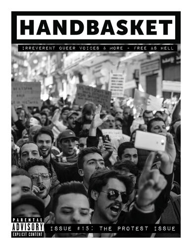 The cover of Issue 15: The Protest Issue.